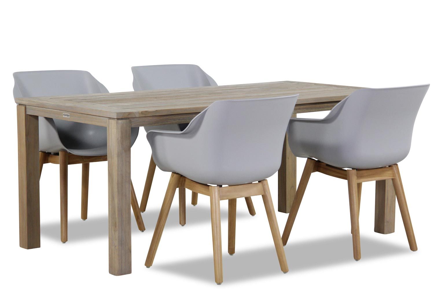 Hartman Sophie teak/Bristol 180 cm dining tuinset 5-delig thumbnail