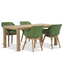 Hartman Sophie teak/Bristol 180 cm dining tuinset 5-delig thumbnail