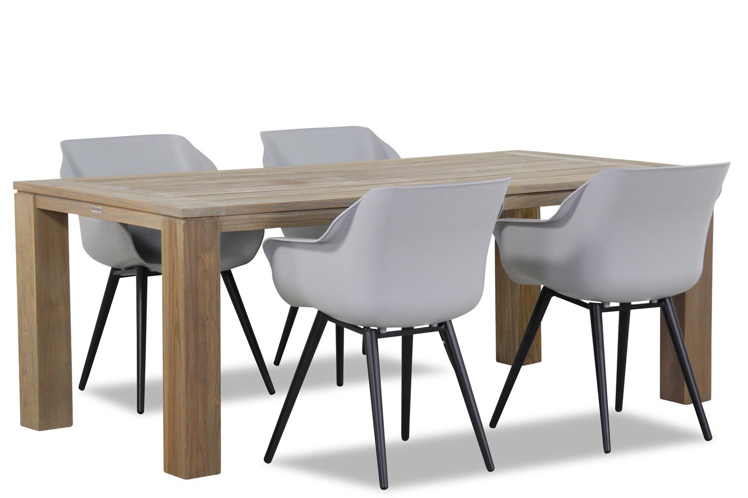 Hartman Sophie studio/Brighton 200 cm dining tuinset 5-delig thumbnail
