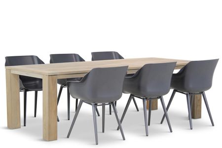 Hartman Sophie studio/Brighton 240 cm dining tuinset 7-delig