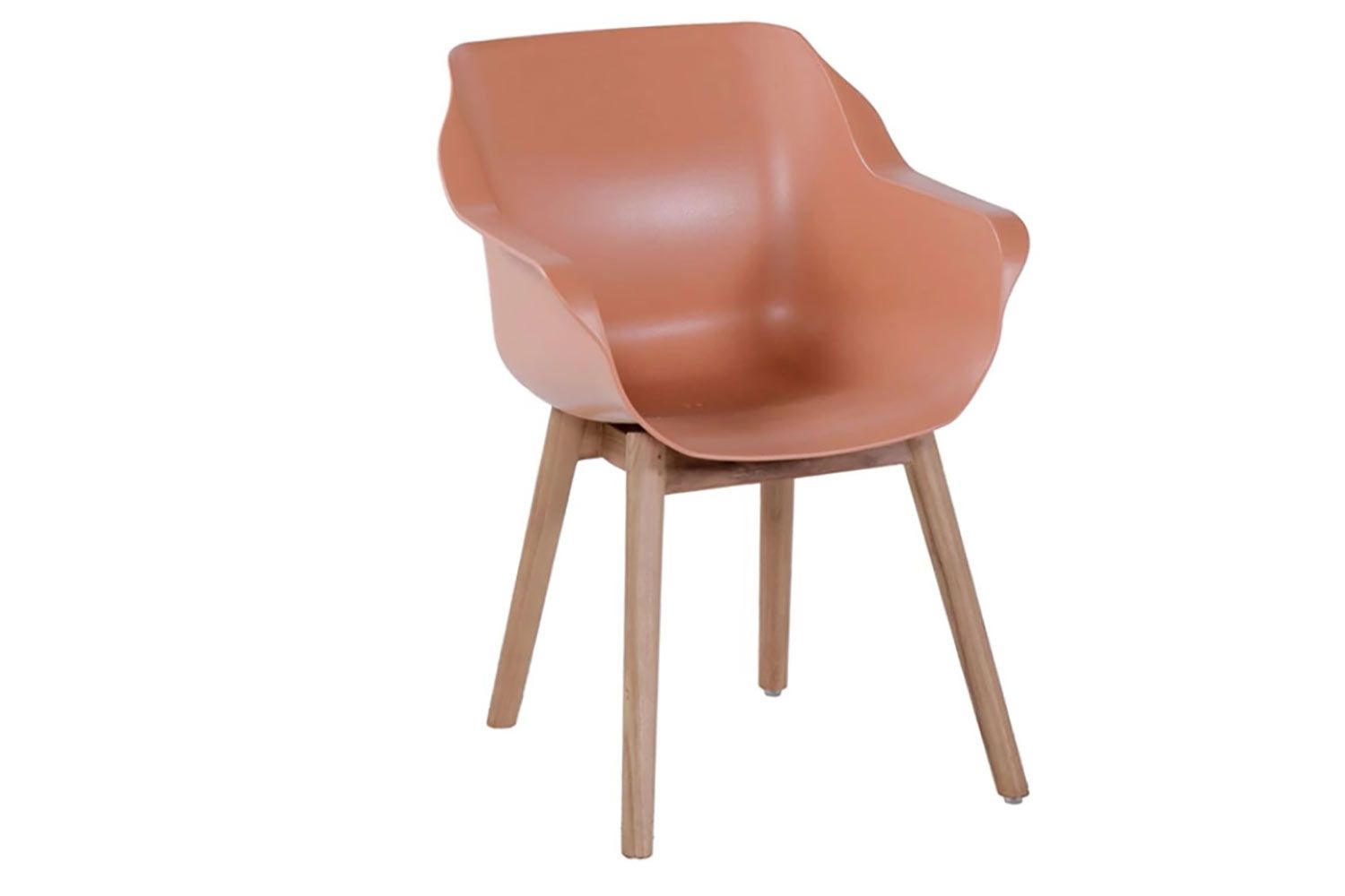 Hartman Sophie teak dining tuinstoel Italian terra thumbnail