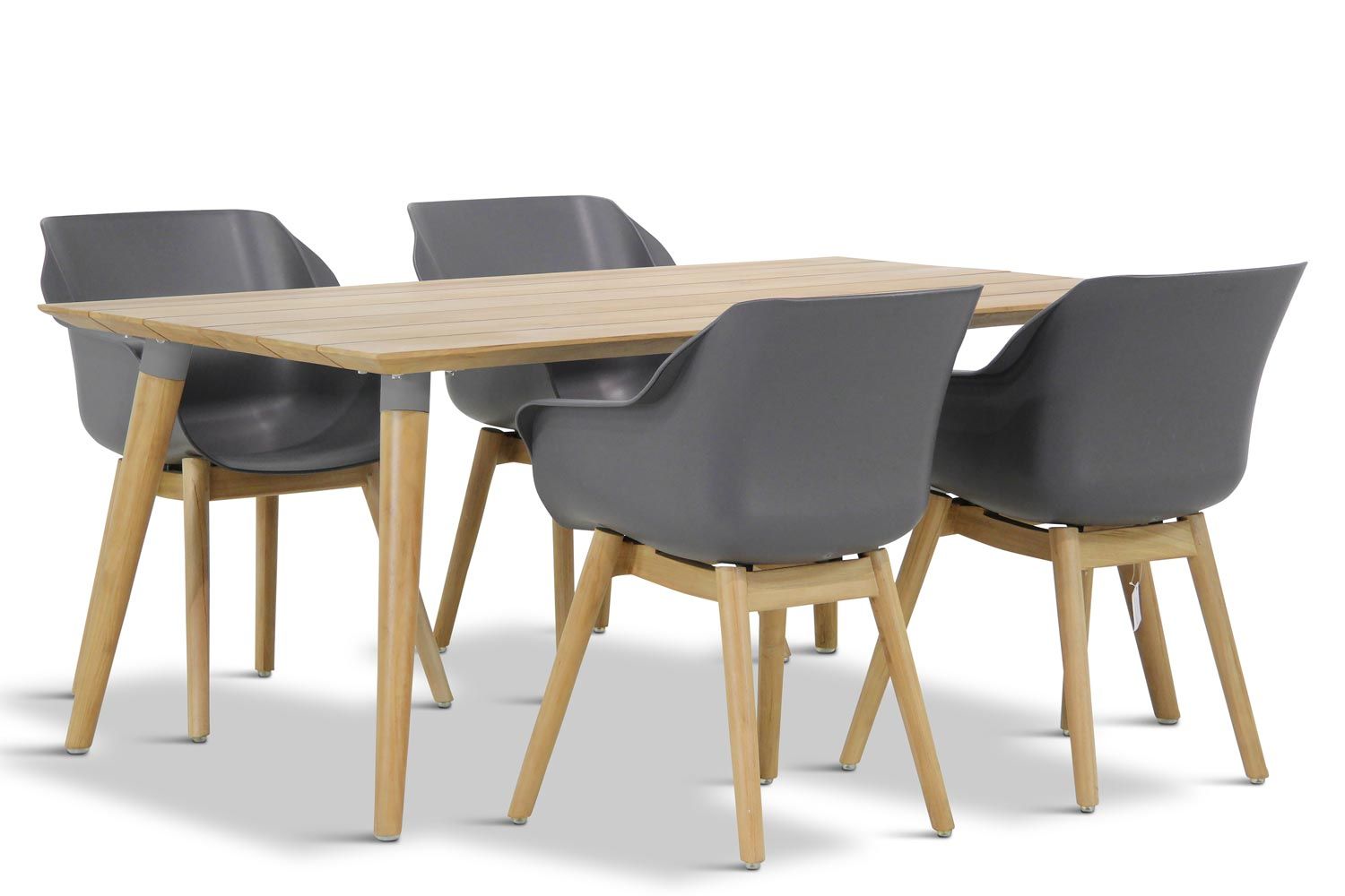 Hartman Sophie teak/Sophie 170 cm dining tuinset 5-delig thumbnail