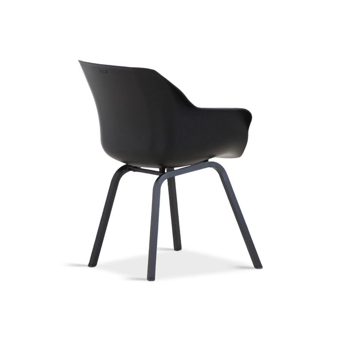 Hartman Sophie Element dining tuinstoel carbon - met gratis kussen