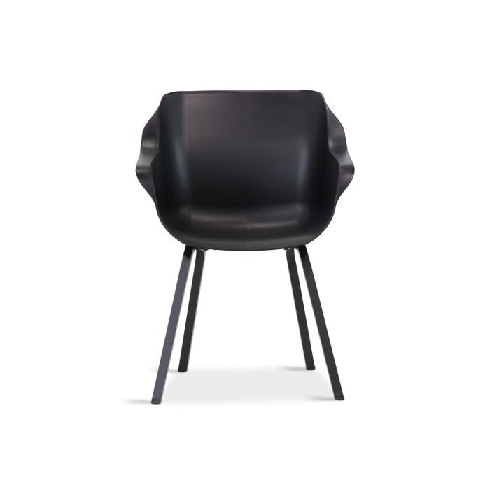 Hartman Sophie Element dining tuinstoel carbon - met gratis kussen