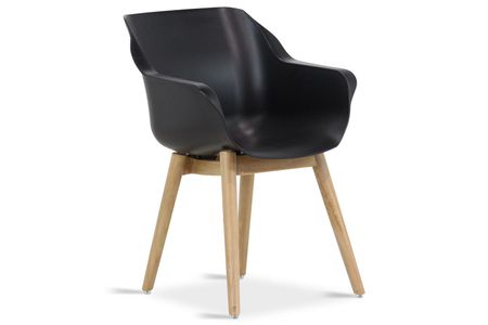 Hartman Sophie dining tuinstoel met teakpoot