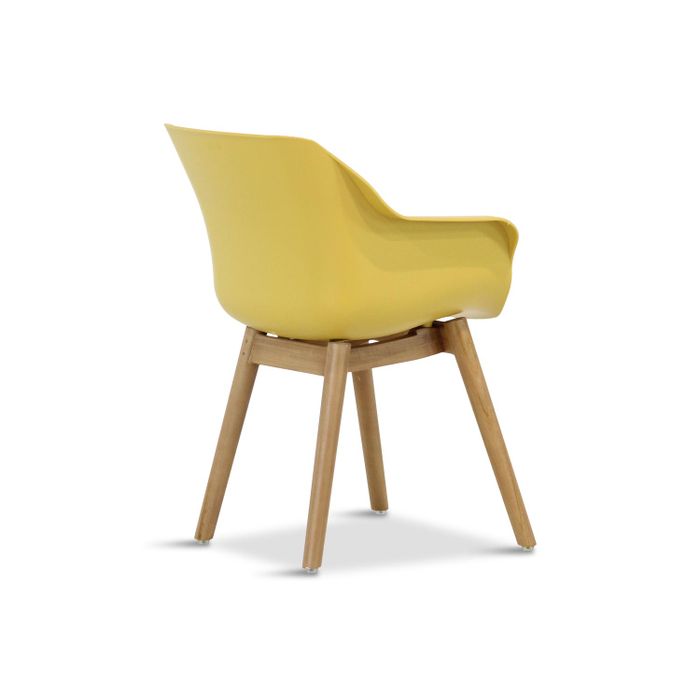 Hartman Sophie dining tuinstoel met teakpoot