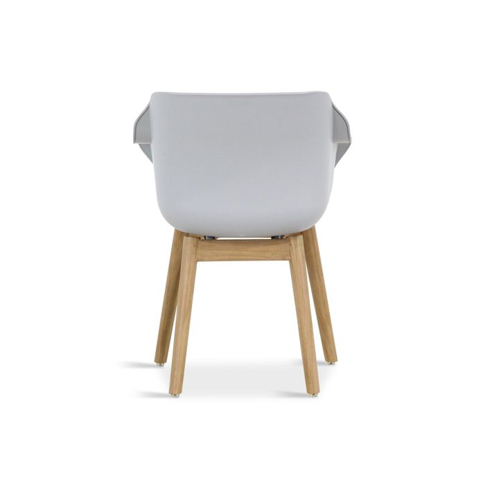 Hartman Sophie teak/Sand City rond 160 cm dining tuinset 7-delig