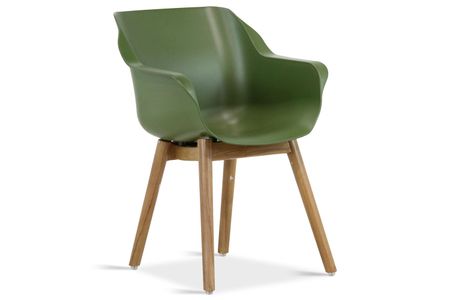 Hartman Sophie dining tuinstoel met teakpoot