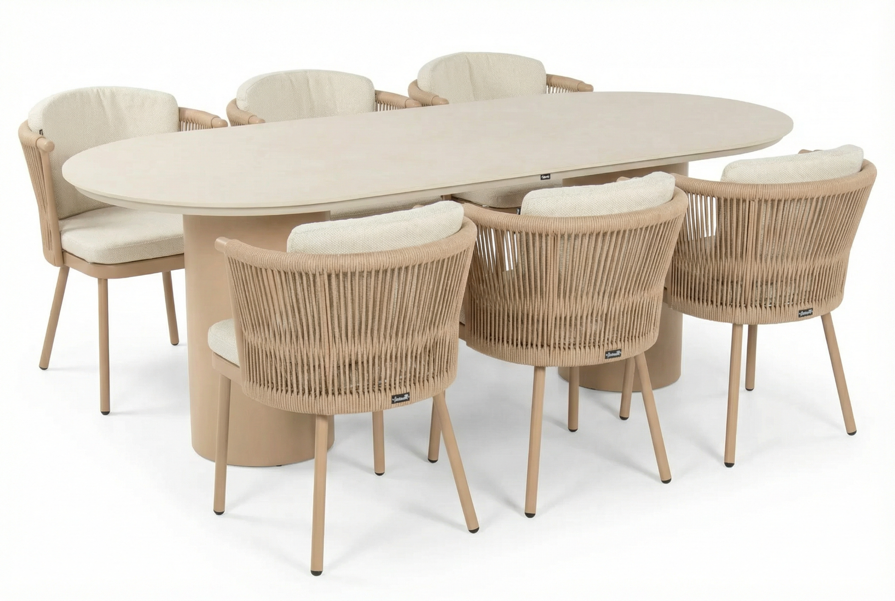 Hartman Toledo/Valencia 220x100 cm dining tuinset 7-delig