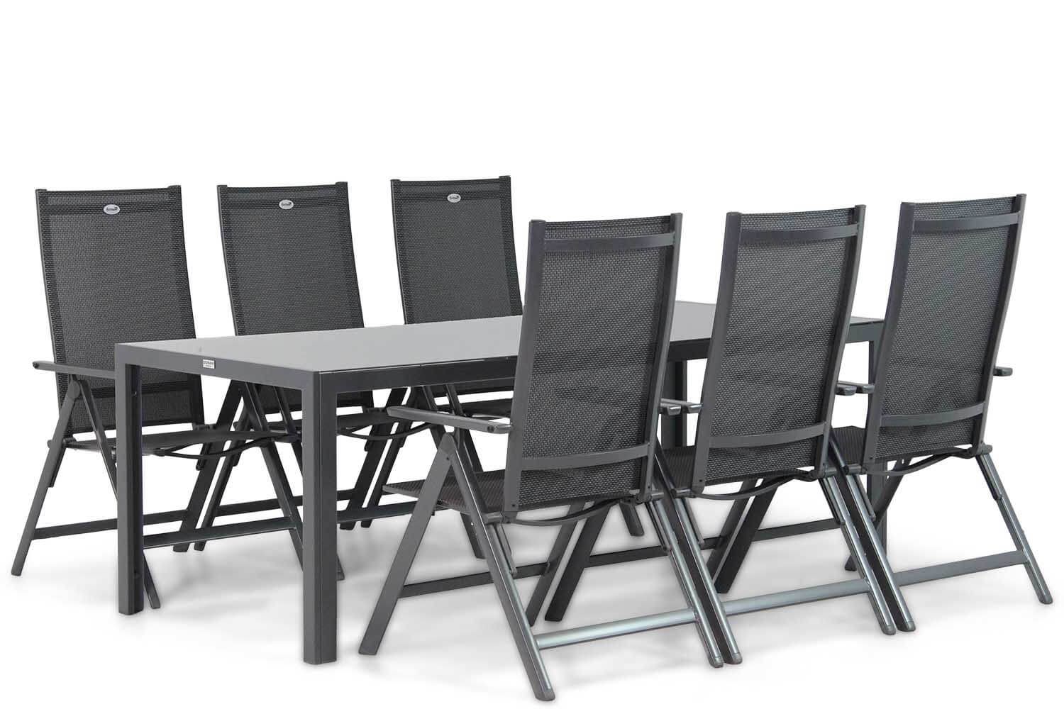 Hartman Aruba/Mondello 210 cm dining tuinset 7-delig thumbnail