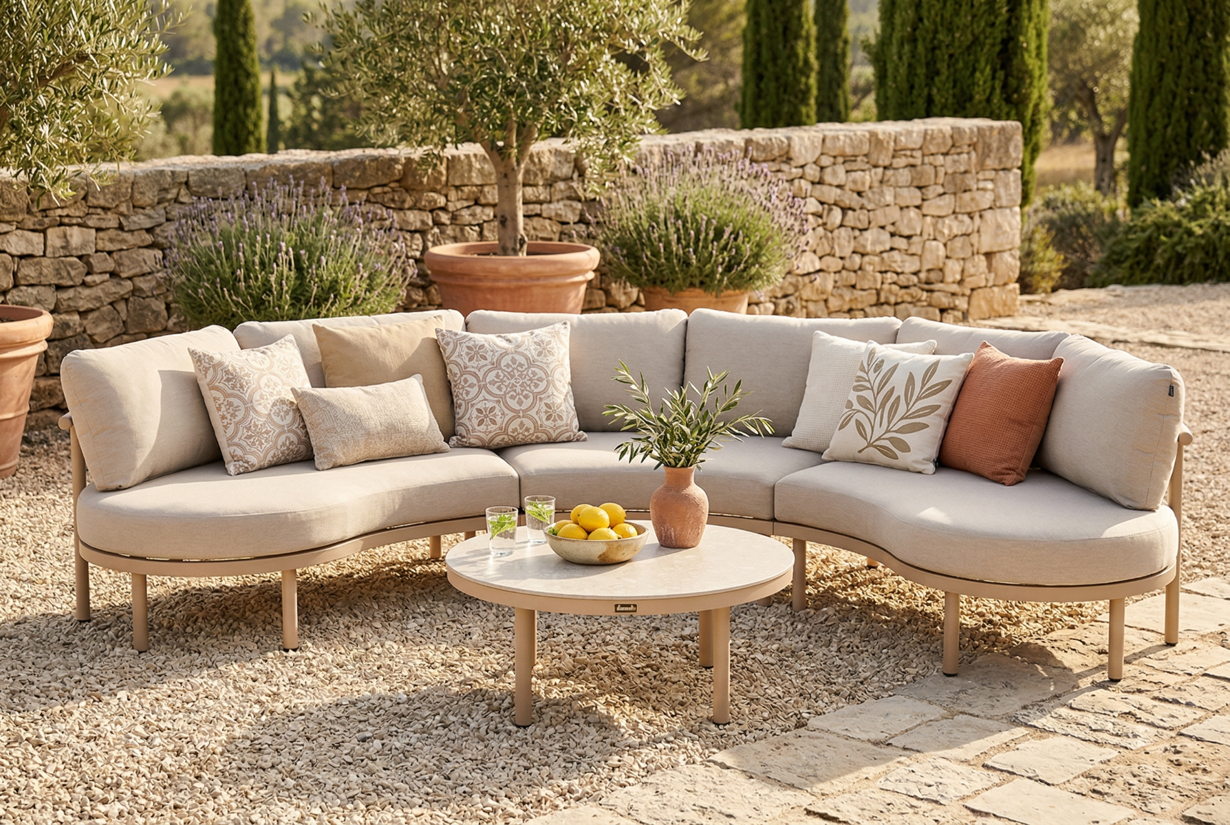 Hartman Palma hoek loungeset 4-delig