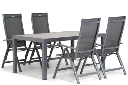Hartman Royal Club/Residence 164 cm dining tuinset 5-delig
