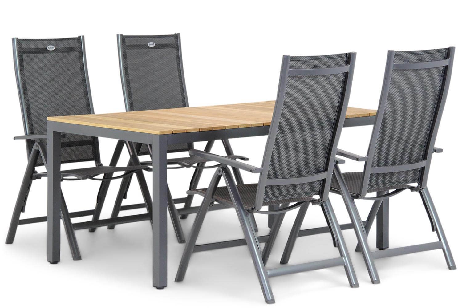 Hartman Royal Club/Mazzarino 160 cm dining tuinset 5-delig thumbnail