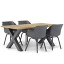Hartman Sophie element/Cardiff 180 cm dining tuinset 5-delig thumbnail