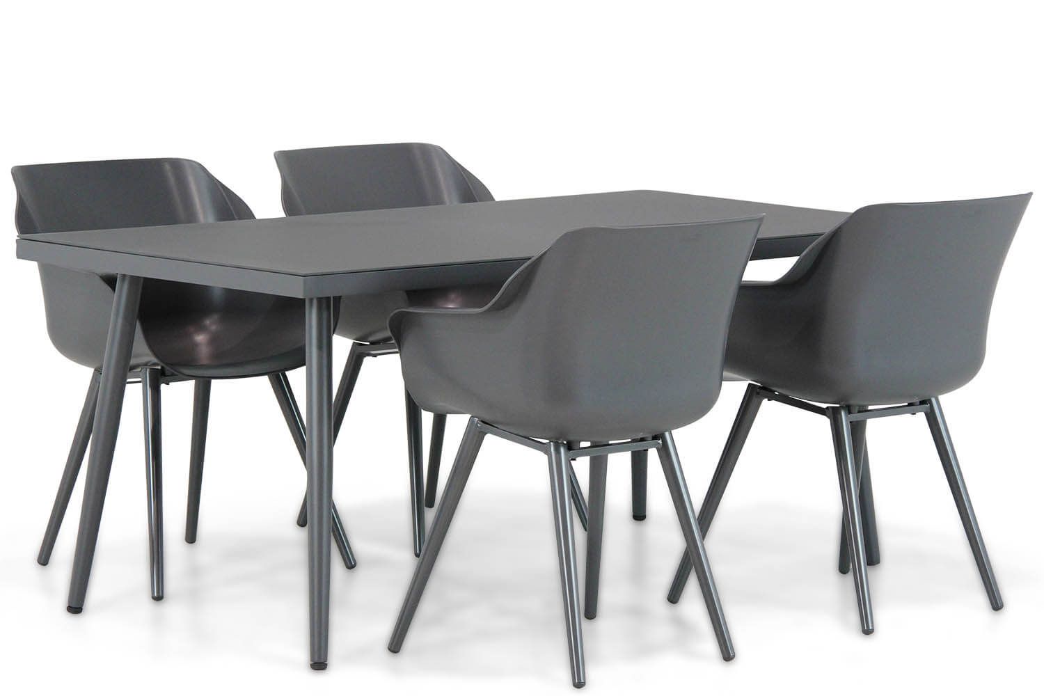 Hartman Sophie studio/Valencia 170 cm dining tuinset 5-delig thumbnail