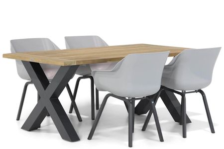 Hartman Sophie element/Cardiff 180 cm dining tuinset 5-delig