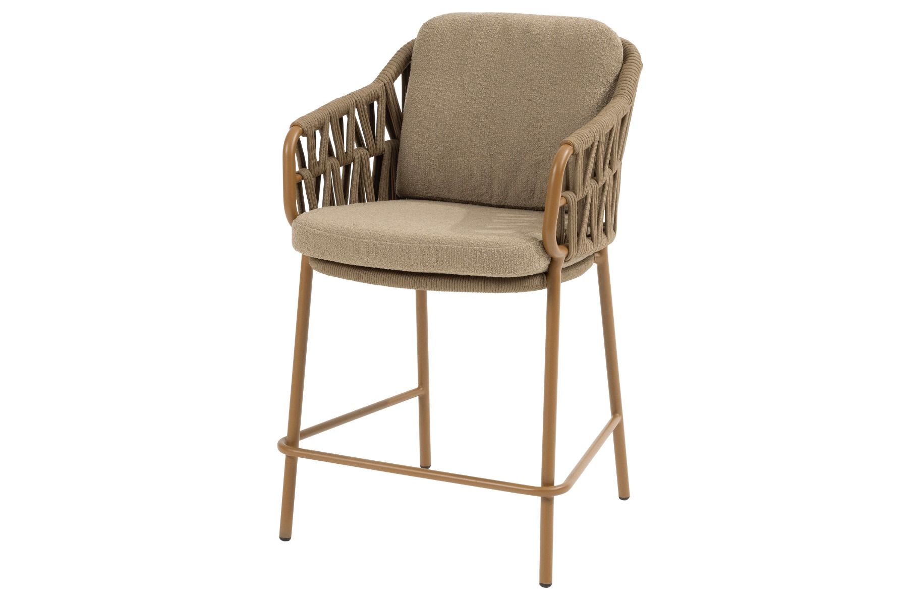 4 Seasons Biarritz High Dining Gartenstuhl amber mit 2 Kissen (pro 2 Stück)