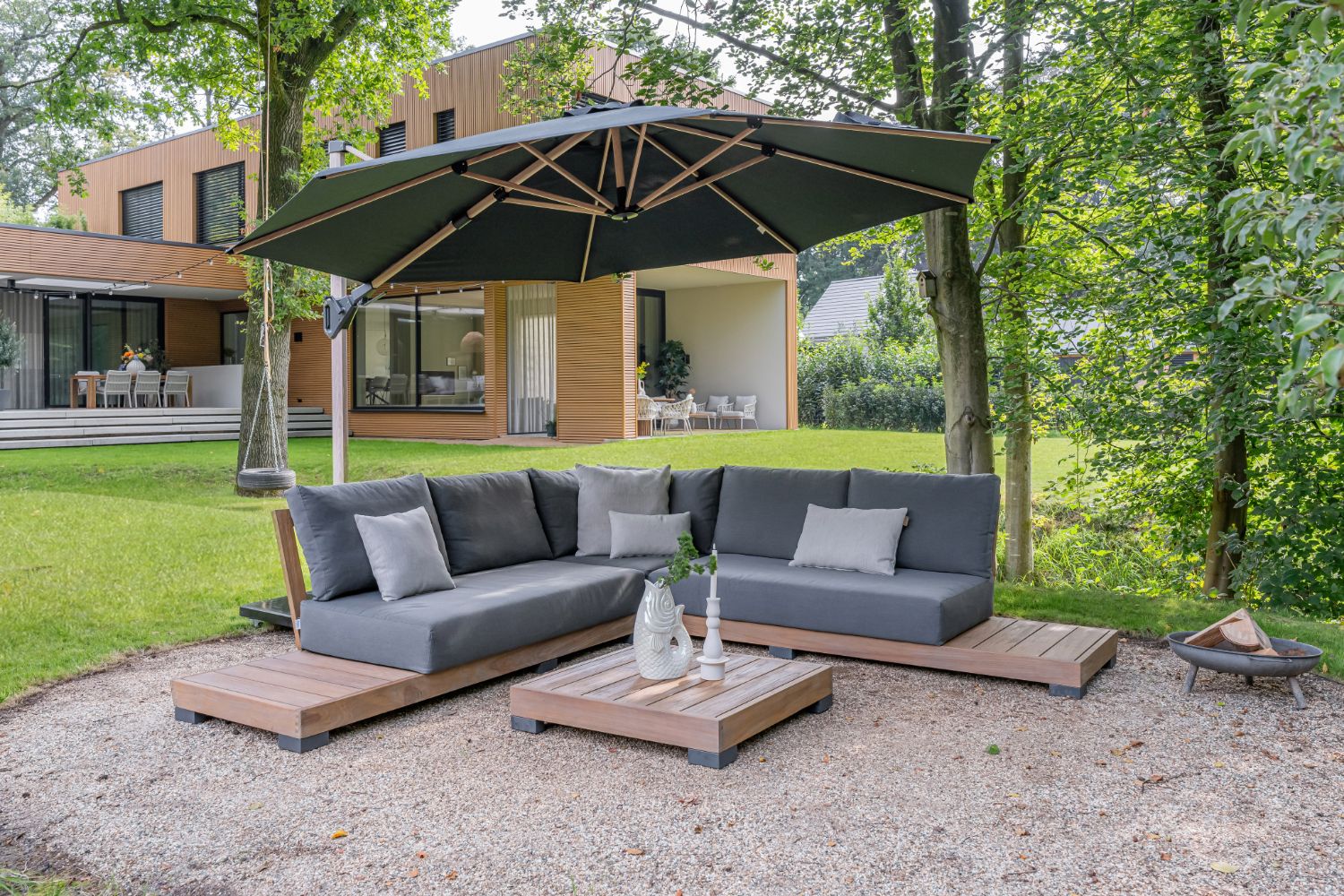Lifestyle Hilton hoek loungeset 4-delig thumbnail