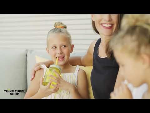 Santika Jaya hoek loungeset 5-delig thumbnail