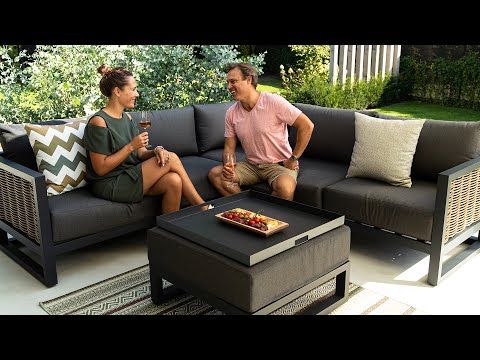 Santika Salviano/Riviera 75 cm hoek loungeset 7-delig thumbnail
