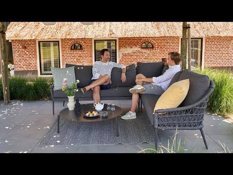 Coco Dalice/Pacific 60 cm hoek loungeset 4-delig