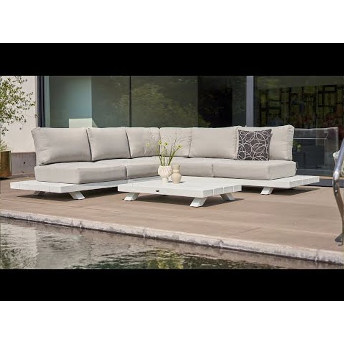 Santika Attico hoek loungeset 4-delig