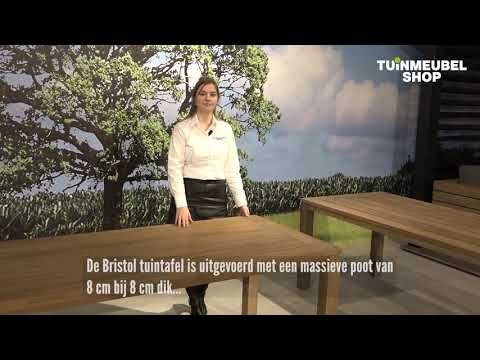 Garden Collections Madera/Bristol 220 cm dining tuinset 7-delig