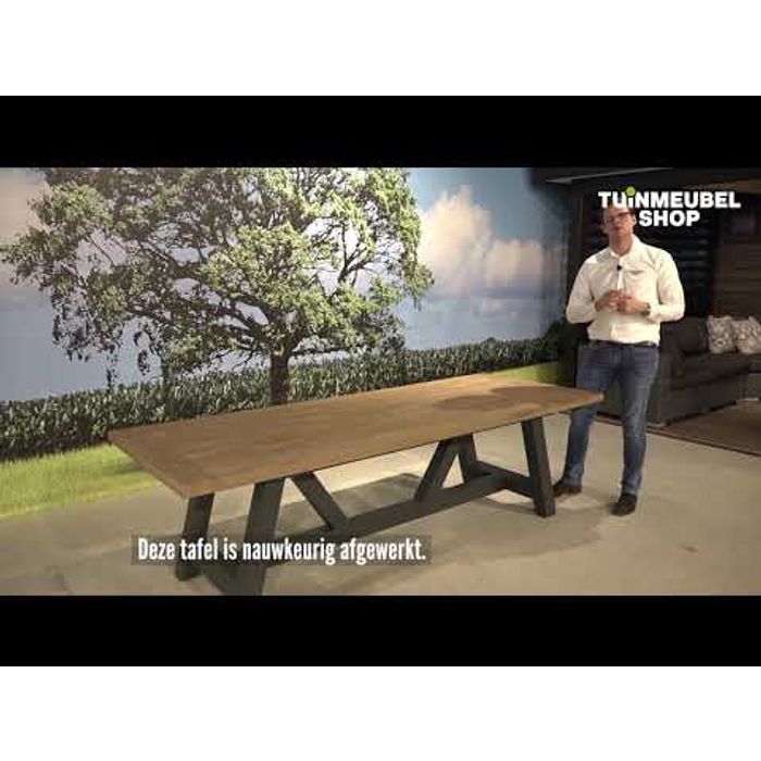 Garden Collections Oxbow/Trente 260 cm dining tuinset 5-delig