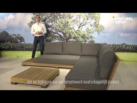 Lifestyle Hilton hoek loungeset 4-delig thumbnail
