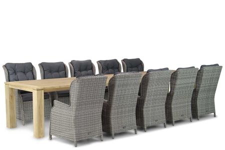 Garden Collections Windsor/Brighton 400 cm dining tuinset 11-delig