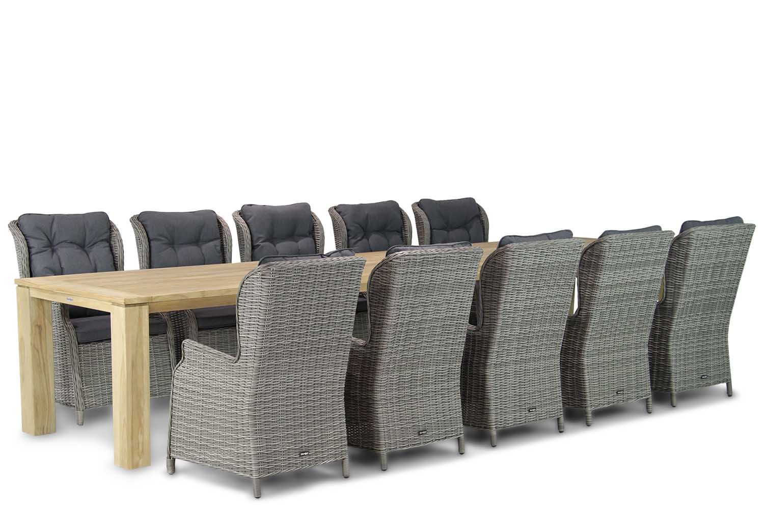 Garden Collections Windsor/Brighton 400 cm dining tuinset 11-delig thumbnail