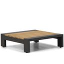 Lifestyle Milano loungetafel 84 x 84 cm antraciet thumbnail
