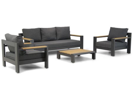 Lifestyle Milano stoel-bank loungeset 4-delig