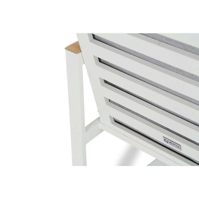 Santika Soray/Wellington 160 cm dining tuinset 7-delig