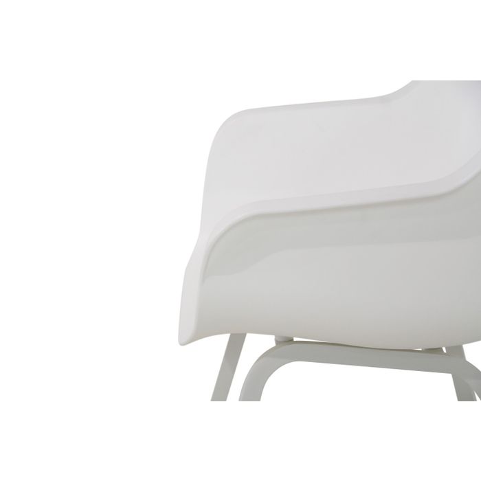 Hartman Sophie Element dining tuinstoel white - met gratis zitkussen