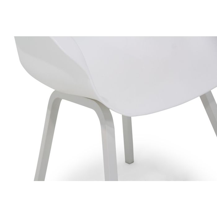 Hartman Sophie Element dining tuinstoel white - met gratis zitkussen