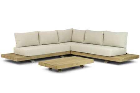Santika Supralux hoek loungeset 4-delig
