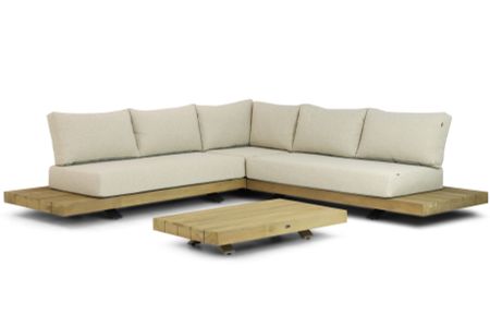Santika Supralux hoek loungeset 4-delig