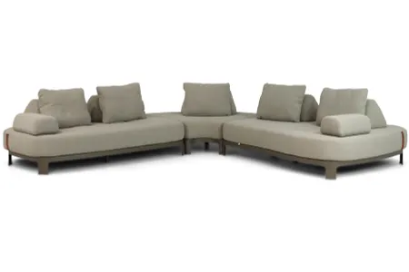 4 Seasons Outdoor Santorini hoek loungeset 3-delig