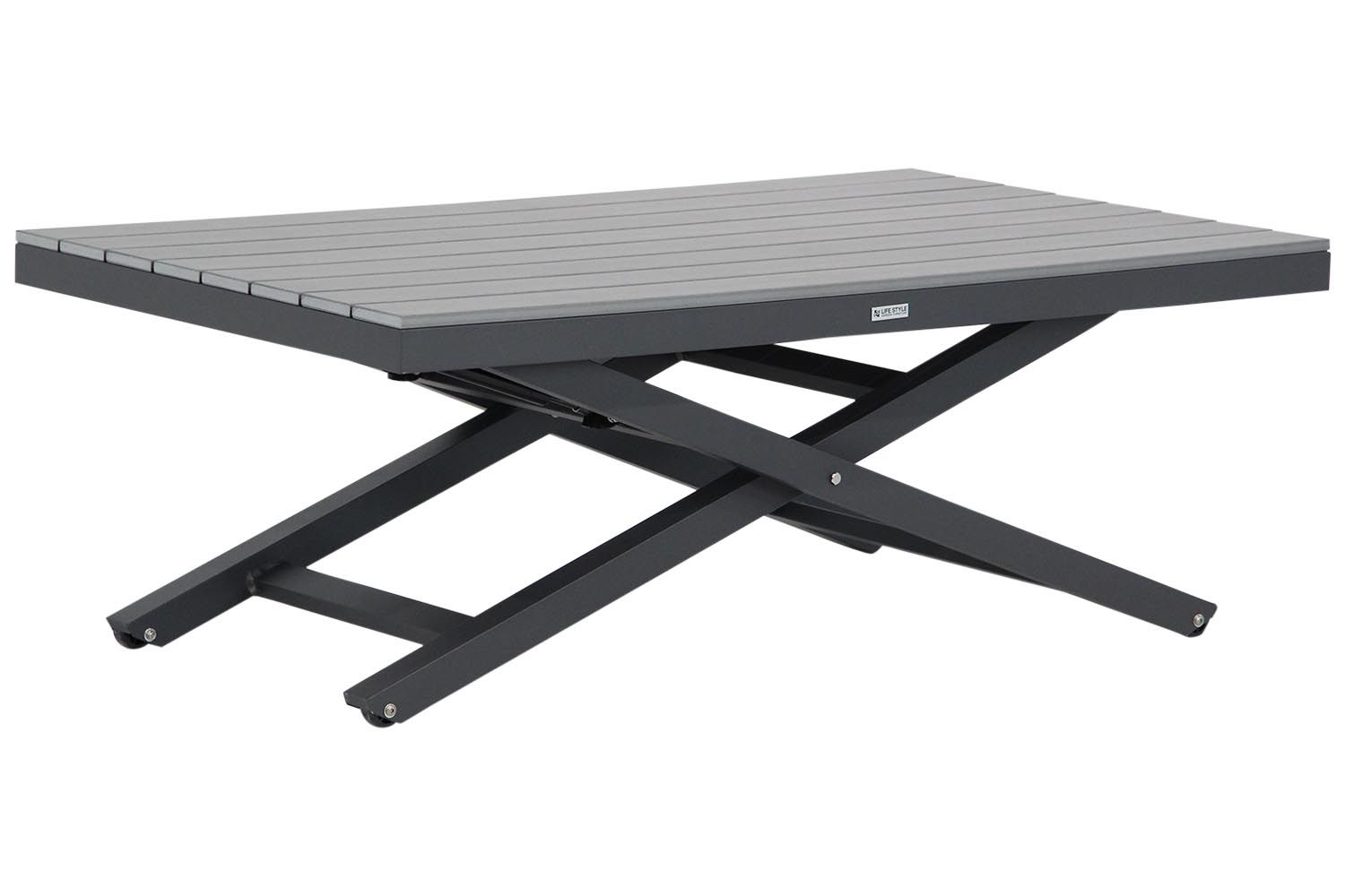 Lifestyle Palazzo lounge/dining tuintafel 140 x 80 cm verstelbaar thumbnail