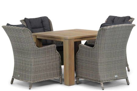 Garden Collections Aberdeen/Brighton 100 cm dining tuinset 5-delig