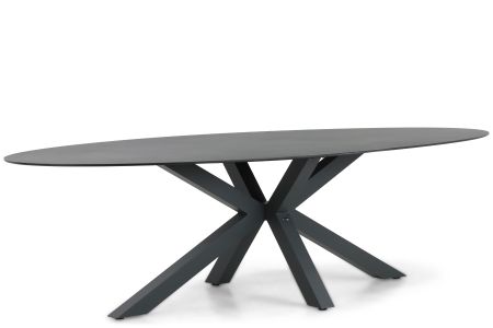 Santika Ellisse dining tuintafel 280 x 118 cm