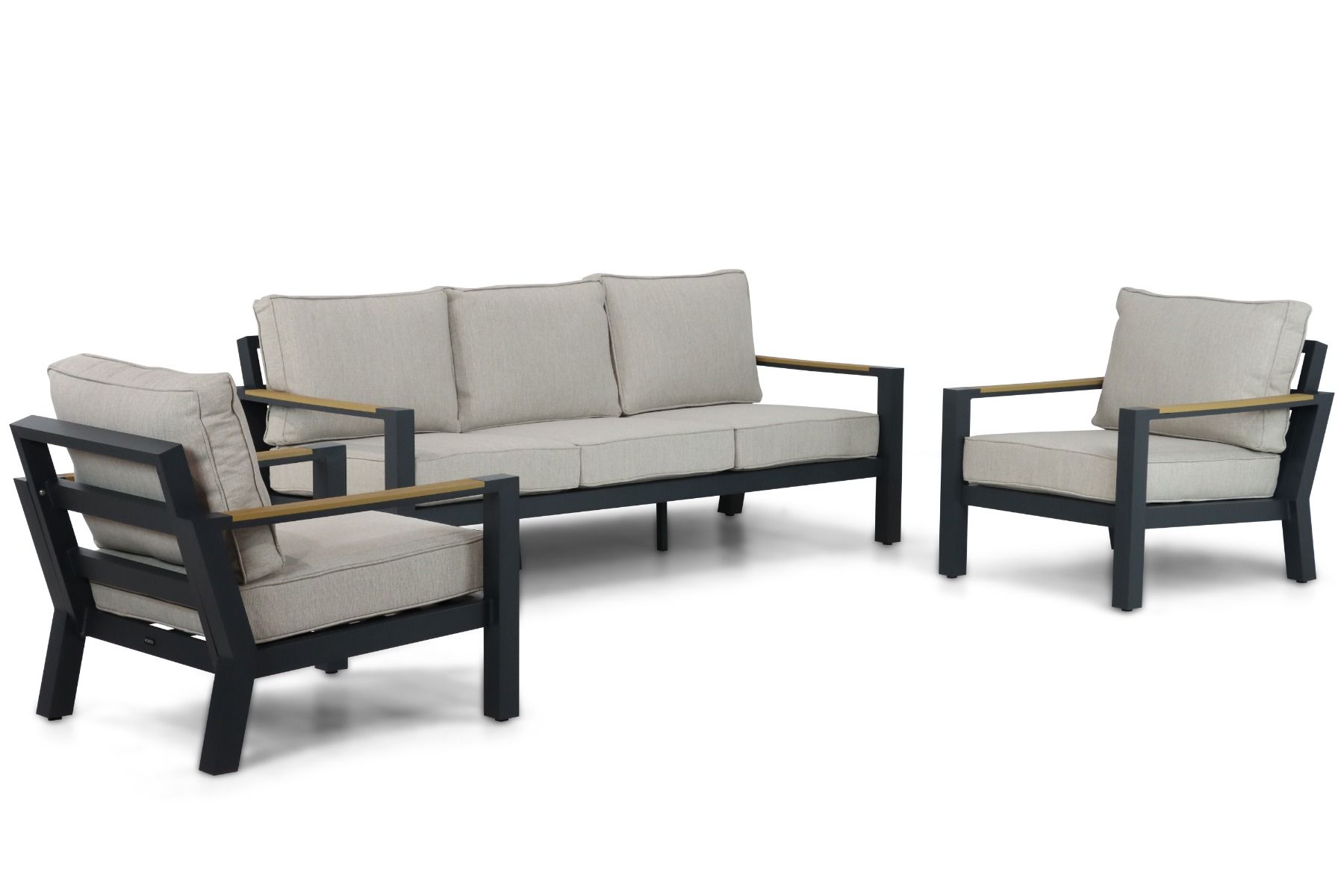 Lifestyle Bilbao stoel-bank loungeset 4-delig thumbnail
