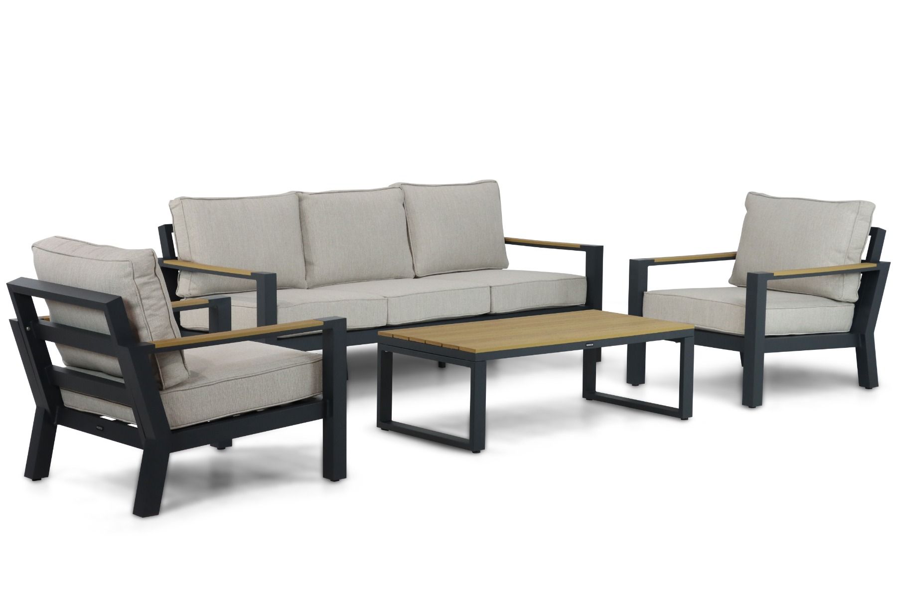 Lifestyle Bilbao stoel-bank loungeset 4-delig thumbnail