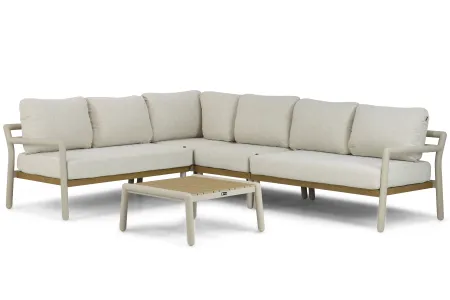 Santika Aulia hoek loungeset 5-delig