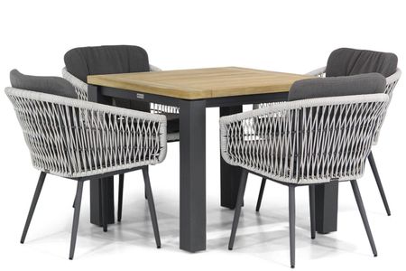 Lifestyle Western/Veneto 90 cm dining tuinset 5-delig
