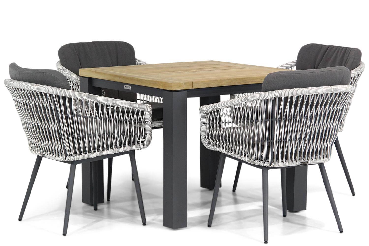 Lifestyle Western/Veneto 90 cm dining tuinset 5-delig thumbnail