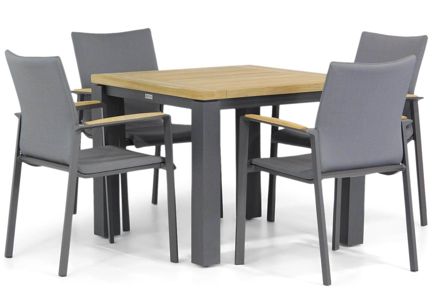 Lifestyle Brandon/Veneto 90 cm dining tuinset 5-delig thumbnail