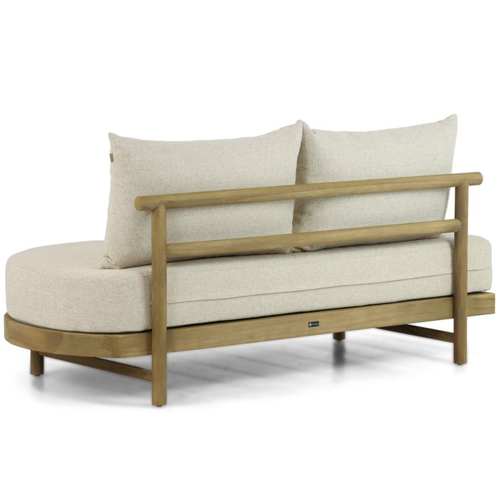 Santika Kayu hoek loungeset 3-delig