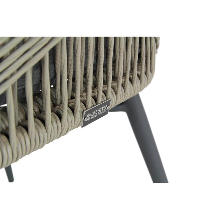 Lifestyle Advance/Sorrento 125 cm dining tuinset 5-delig
